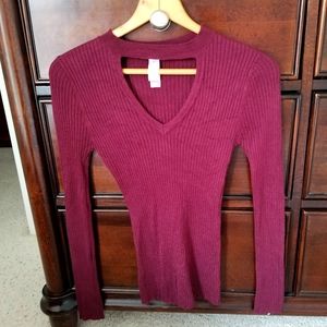 No Boundaries Cut Out Sweater